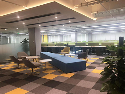 江西貪玩辦公室家具定制項目